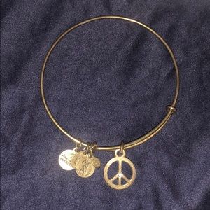 Alex & Ani peace bracelet